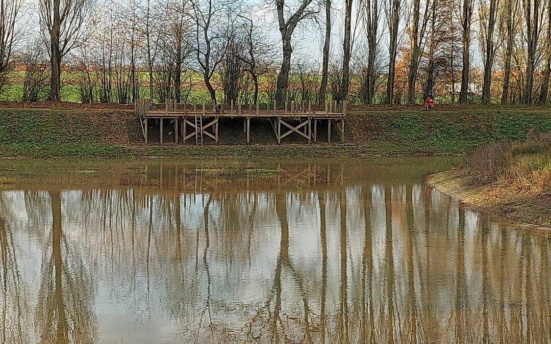 Aménagement de berges et ponton