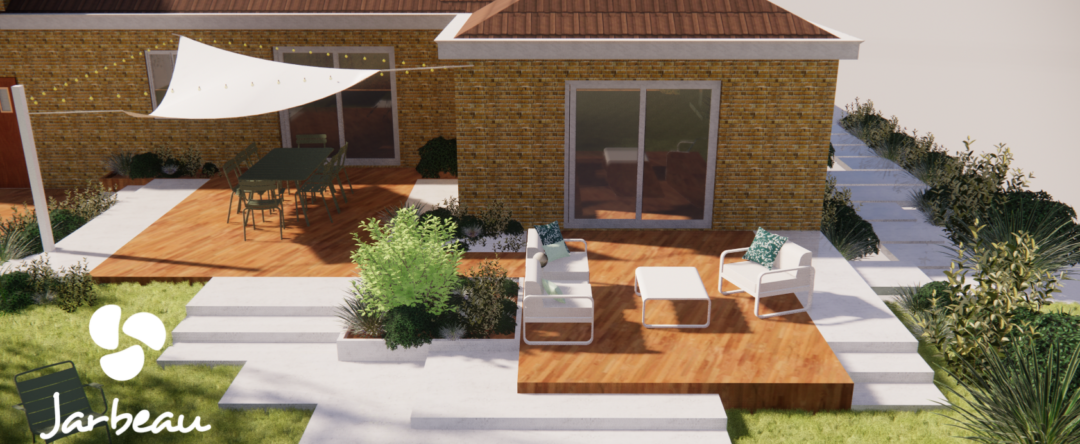 Plan 3D terrasse